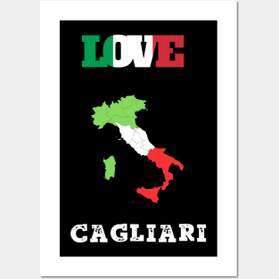 cagliari shirt - maglietta cagliari t shirt magliette Posters and Art